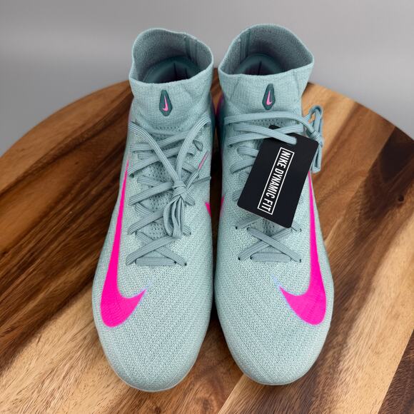 Men’s Size 10 Nike Zoom Superfly 10 Elite FG Prism Pack Soccer Cleat FQ1454-301 main image 8